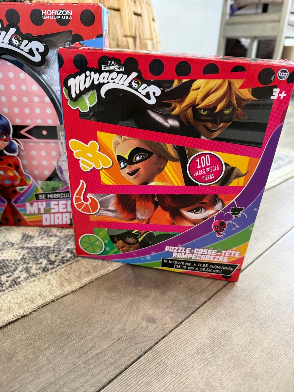 New Miraculous Tales of Ladybug & Cat Noir Puzzles & Secret Diary Lot of 3 Kids - Picture 15 of 16